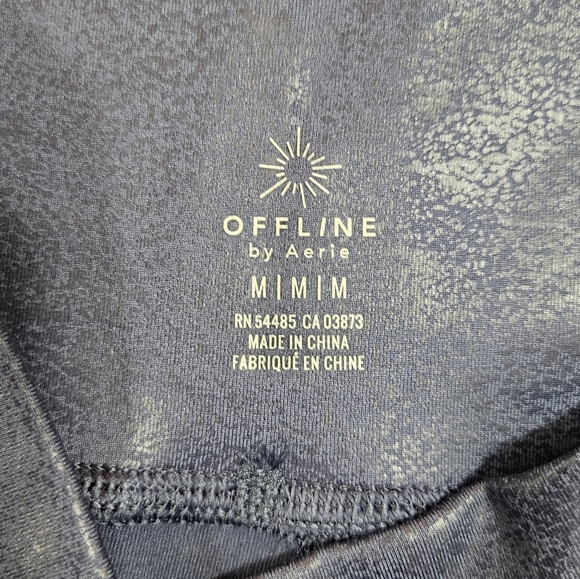 Offline By Aerie The Hugger Crossover Crackle Leggings - Picture 5 of 7